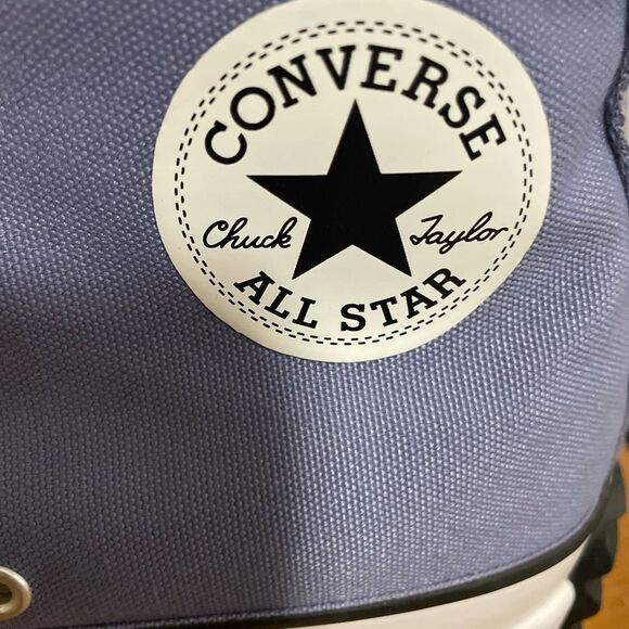 Converse Chuck Taylor Run Star Hike High Purple A03702C Men's Sz 10.5 - Picture 3 of 8